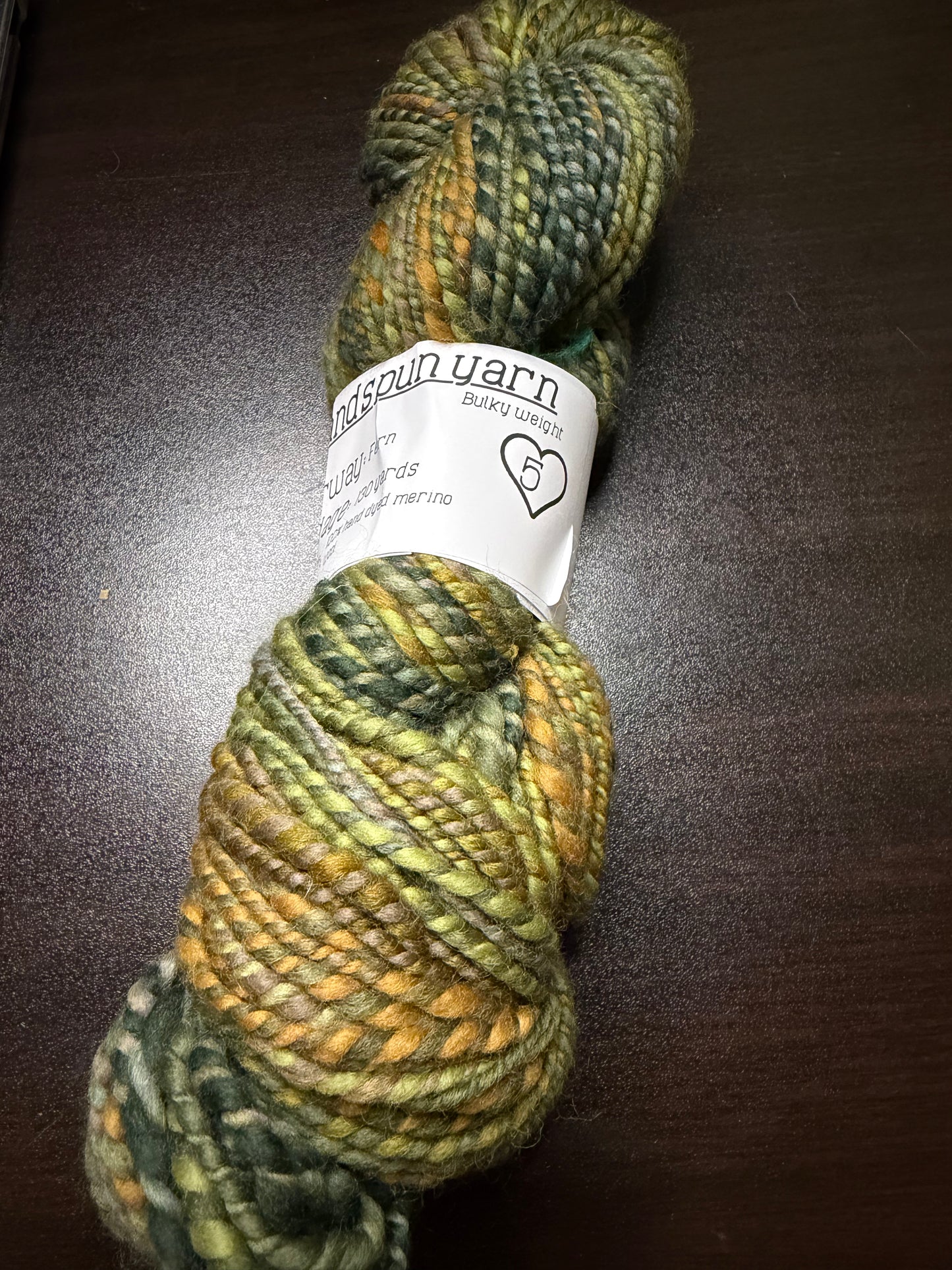 Fern hand spun