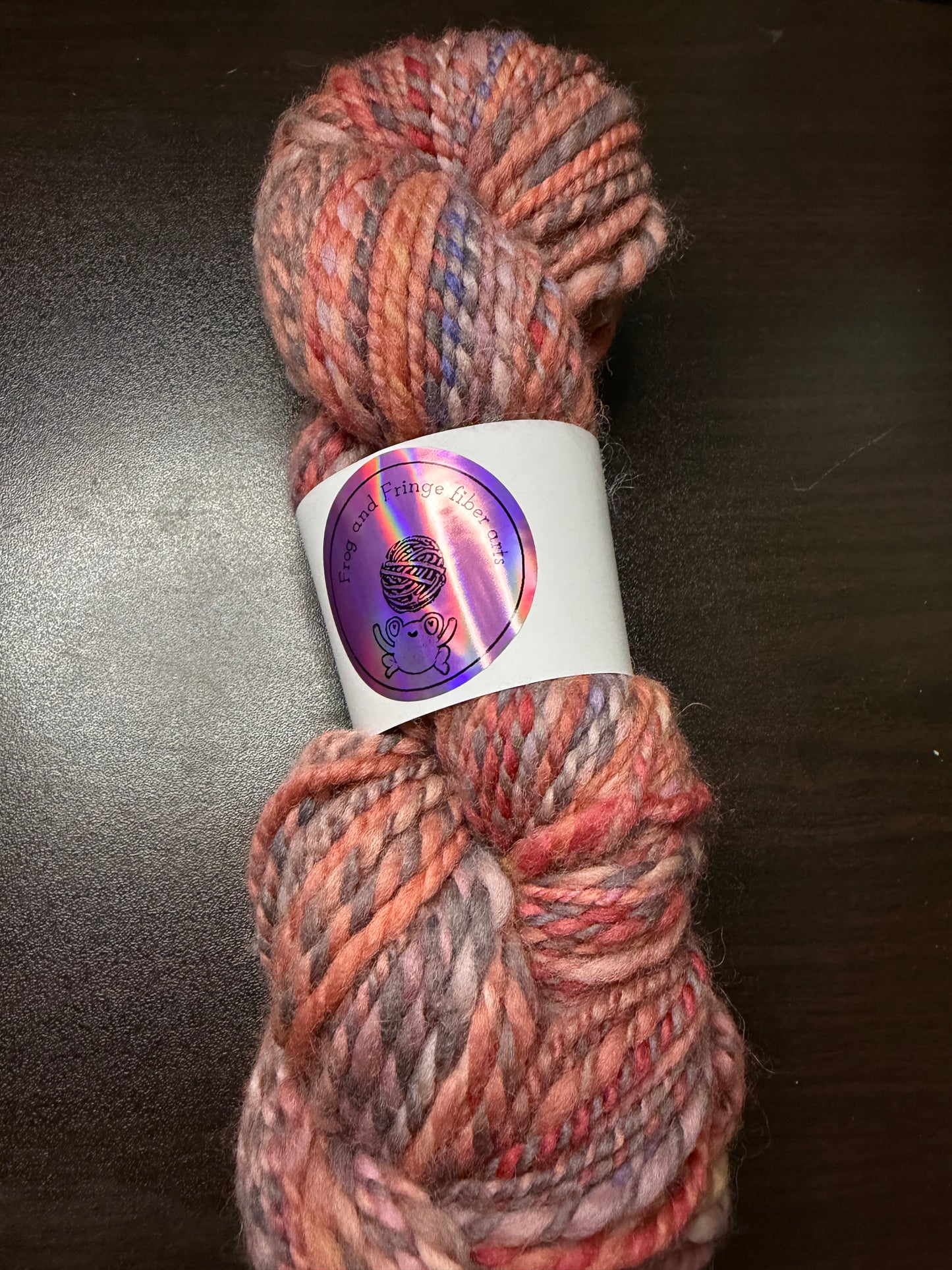 Peony hand spun